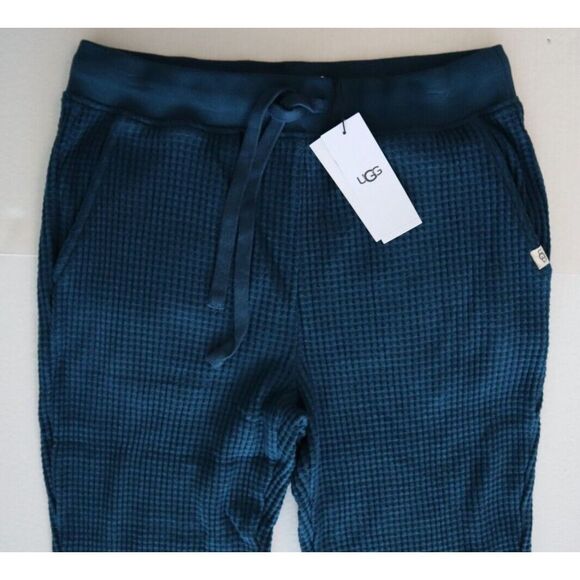 UGG 1121075 Men's Sz Medium Midnight Blue Glover Thermal Knit Jogger Pants - Picture 5 of 10